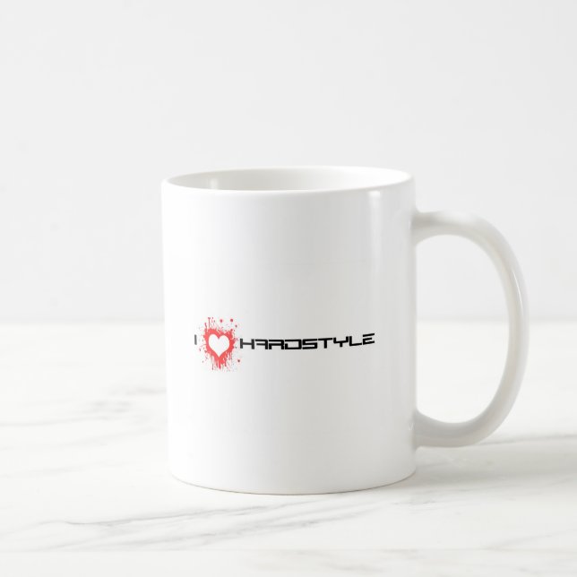 Taza De Café Amo Hardstyle (Derecha)