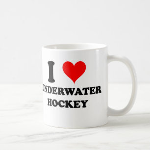 Taza De Café Amo hockey subacuático