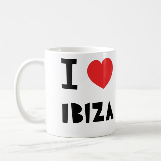 Taza De Café Amo Ibiza (Izquierda)