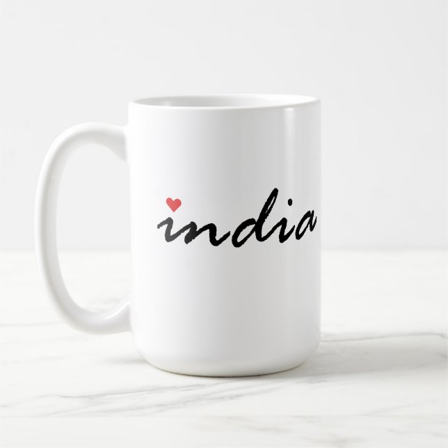 Taza De Café Amo India (Izquierda)