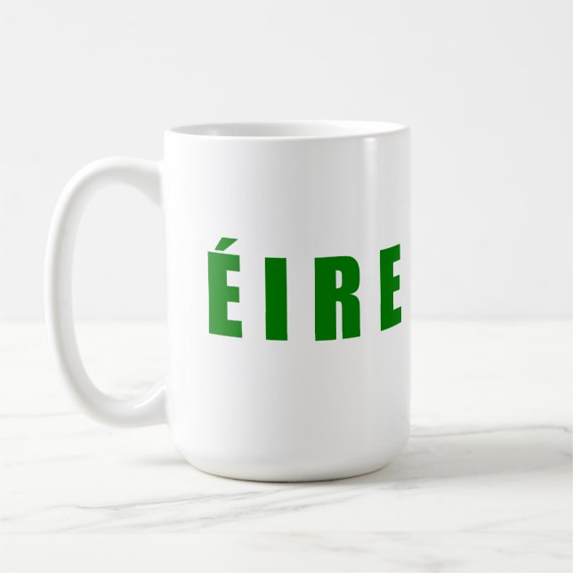 Taza De Café Amo Irlanda irlandesa (Izquierda)