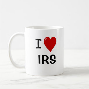 Taza De Café Amo IRS - Impuesto es mi vida - Cita tributaria di