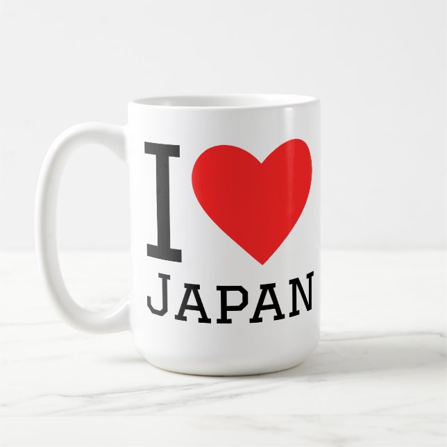 Taza De Café Amo Japón  (Izquierda)