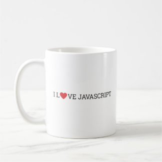 Taza De Café Amo Javascript