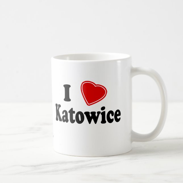 Taza De Café Amo Katowice (Derecha)