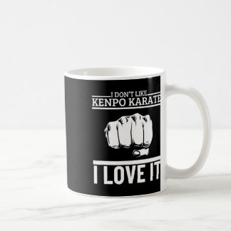Taza De Café Amo Kenpo Karate Divertido Orgulloso Kenpo America