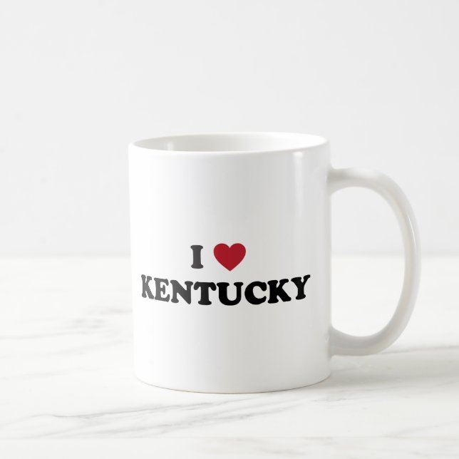 Taza De Café Amo Kentucky (Derecha)