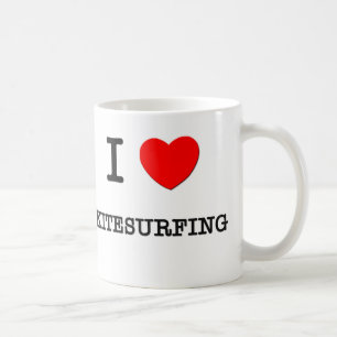 Taza De Café Amo Kitesurfing