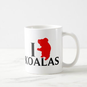 Taza De Café Amo koalas