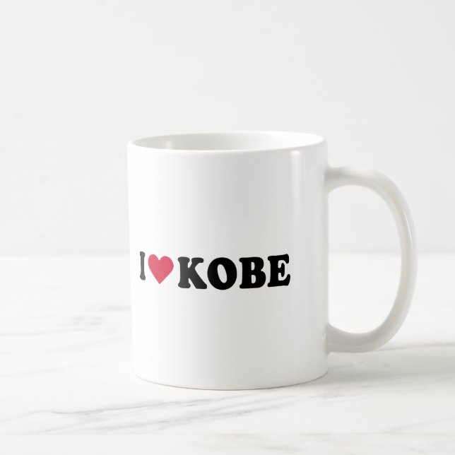 TAZA DE CAFÉ AMO KOBE (Derecha)