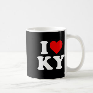 Taza De Café Amo Ky Heart Kentucky
