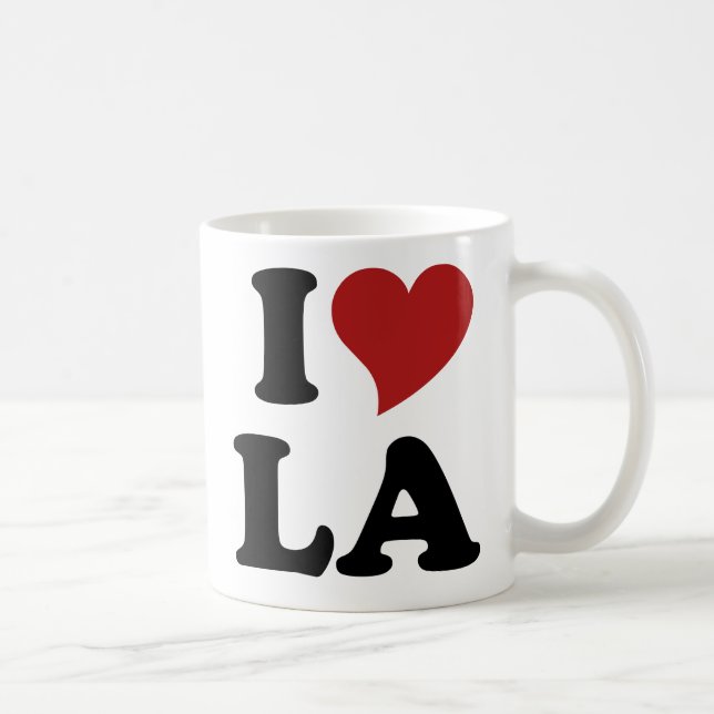 Taza De Café Amo LA (Derecha)