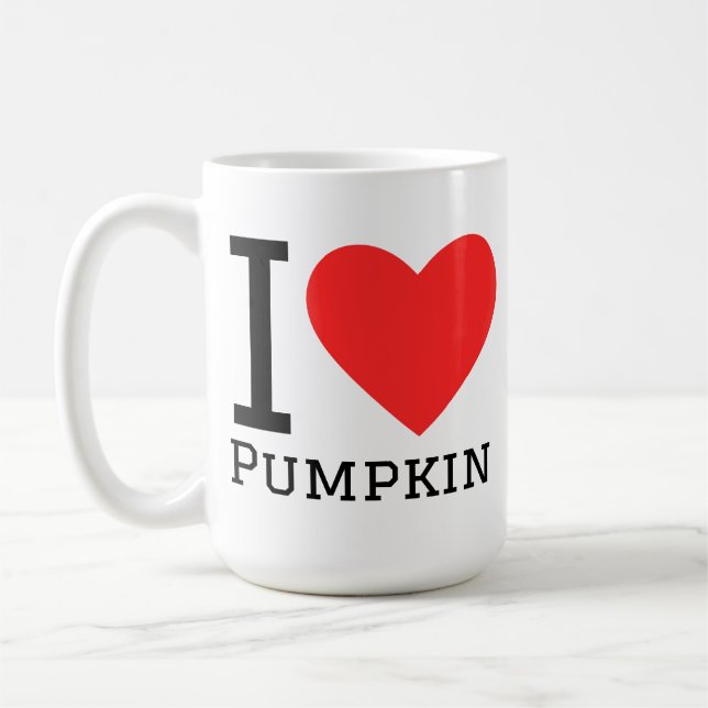 Taza De Café Amo la calabaza (Izquierda)