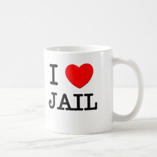 Taza De Café Amo la cárcel