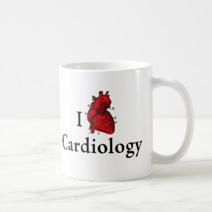 Taza De Café Amo la cardiología