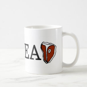Taza De Café Amo la carne