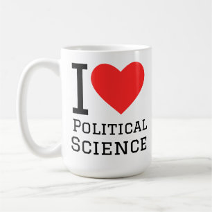 Taza De Café Amo la ciencia política