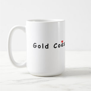 Taza De Café Amo la Costa de Oro