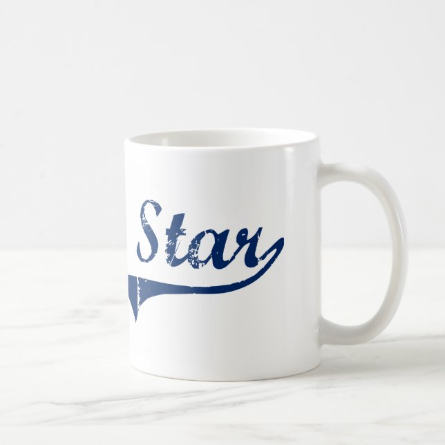 Taza De Café Amo la estrella Idaho (Derecha)