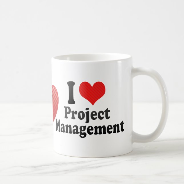 Taza De Café Amo la gestión del proyecto (Derecha)