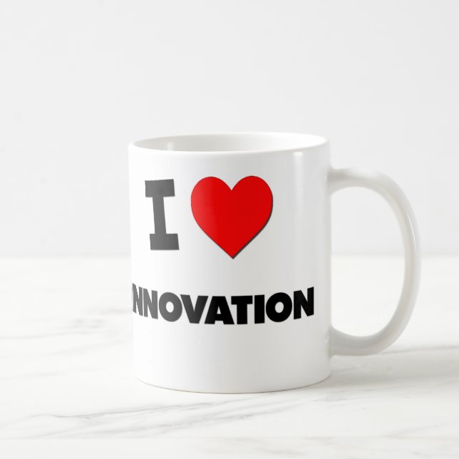 Taza De Café Amo la innovación (Derecha)