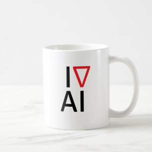 Taza De Café Amo la inteligencia artificial