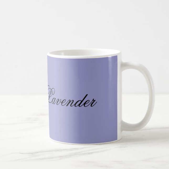 Taza De Café Amo la lavanda (Derecha)