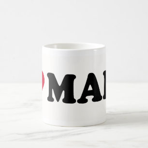 TAZA DE CAFÉ AMO LA MARCA