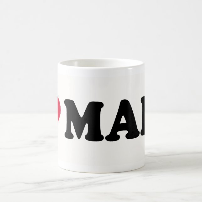 TAZA DE CAFÉ AMO LA MARCA (Centro)