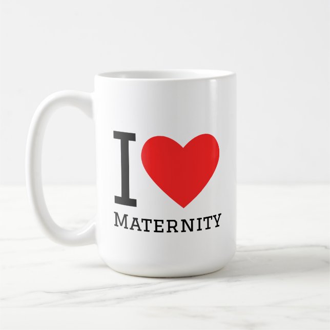 Taza De Café Amo la maternidad (Izquierda)