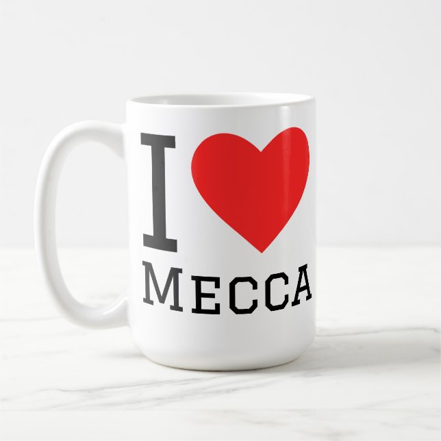 Taza De Café Amo La Meca  (Izquierda)