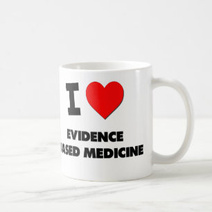 Taza De Café Amo la medicina basada las pruebas