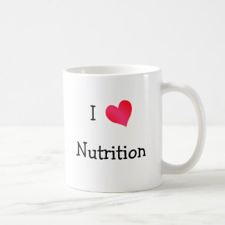 Taza De Café Amo la nutrición
