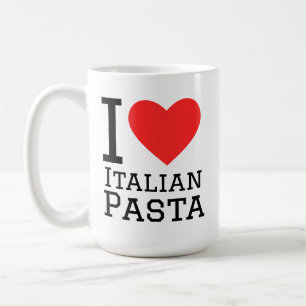 Taza De Café Amo la pasta italiana