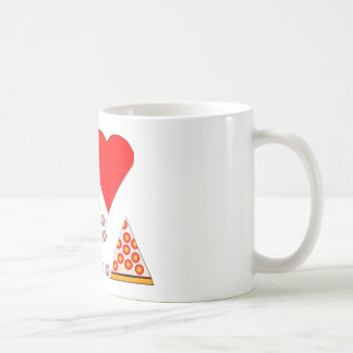 Taza De Café Amo la pizza