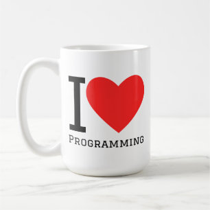 Taza De Café Amo la programación