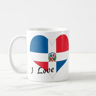 Taza De Café Amo la República Dominicana