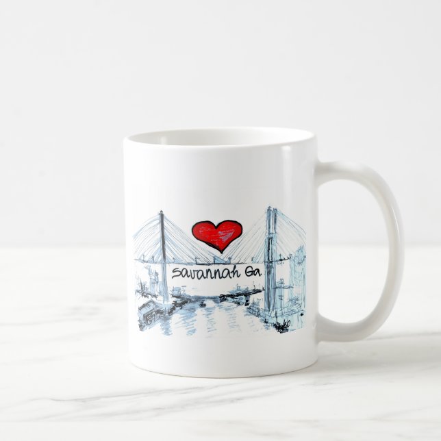 Taza De Café Amo la sabana GA (Derecha)