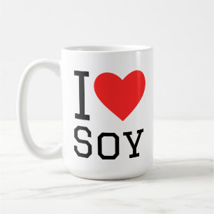 Taza De Café Amo la soja