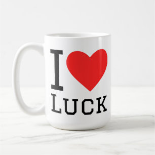 Taza De Café Amo la suerte
