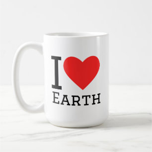 Taza De Café Amo la tierra