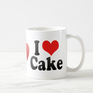 Taza De Café Amo la torta