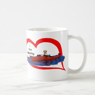 Taza De Café Amo (laboratorio amarillo) 1 kayaking