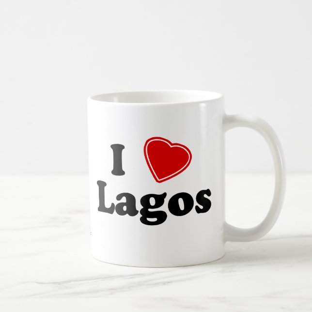 Taza De Café Amo Lagos (Derecha)