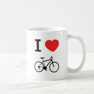 Taza De Café Amo las bicis