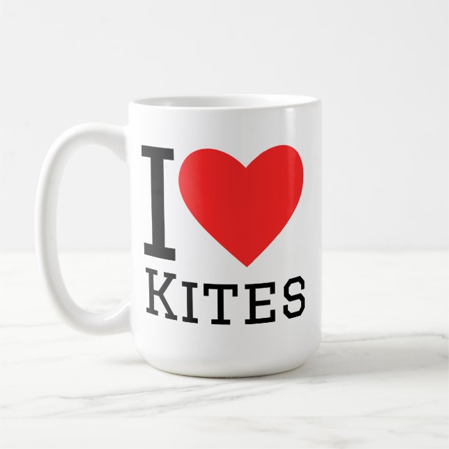 Taza De Café Amo las cometas (Izquierda)