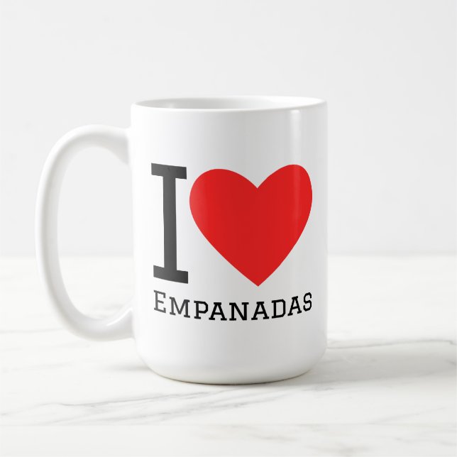 Taza De Café Amo las empanadas (Izquierda)