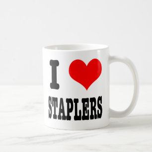 Taza De Café Amo las engrapadoras