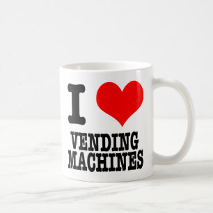 TAZA DE CAFÉ AMO LAS MÁQUINAS EXPENDEDORAS