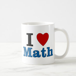 Taza De Café Amo las matemáticas